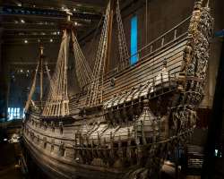 The Swedish 64-gun warship 